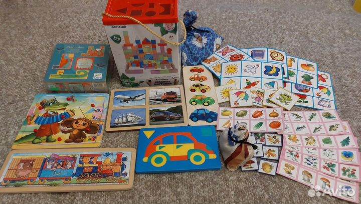 Игры с 2-3 лет Haba,Goki,Educo,Melissa&Doug