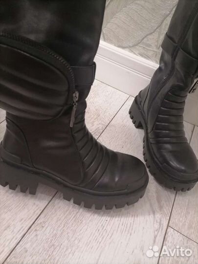 Сапоги с карманами осень весна женские 36 р