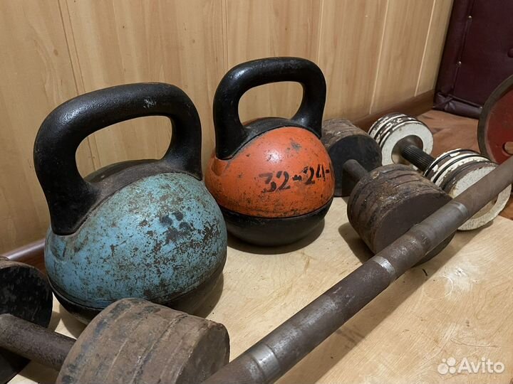 Гири гантели штанга