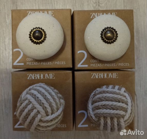 Мебельные ручки zara home керамика