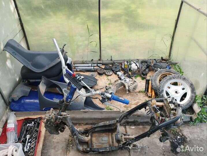 Honda Dio 18 разбор