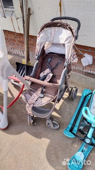 Детская Коляска, беговел, самокат, стульчики