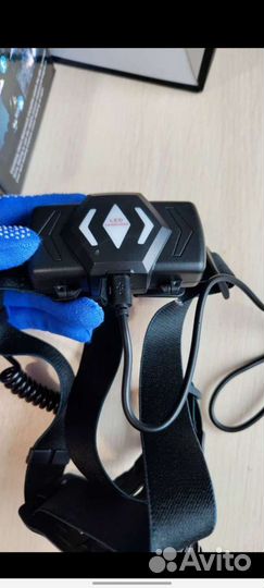 Мощный налобный фонарь