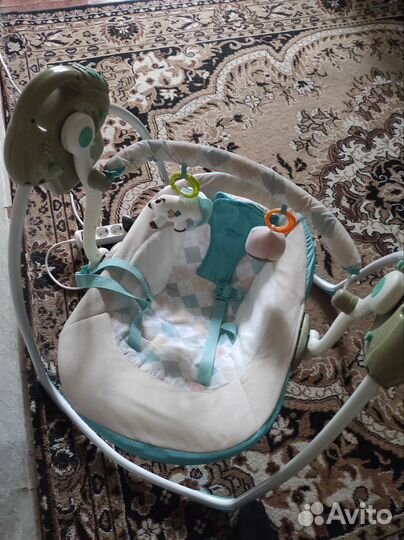 Детские электронные качели для новорожденных