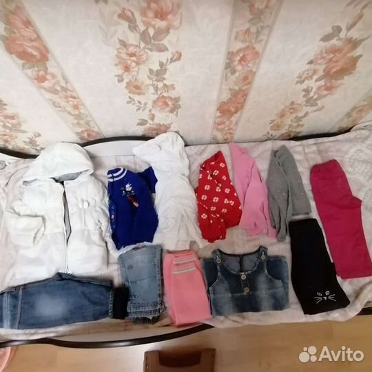 Вещи пакетом на девочку 2 года