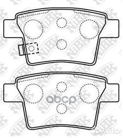 Колодки тормозные дисковые ford mondeo III