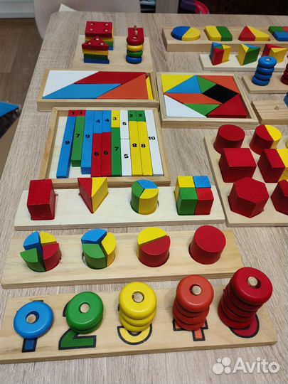 Деревянный сортер развивающий