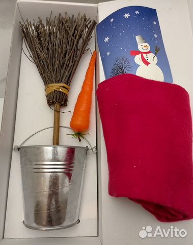 Набор для лепки снеговика