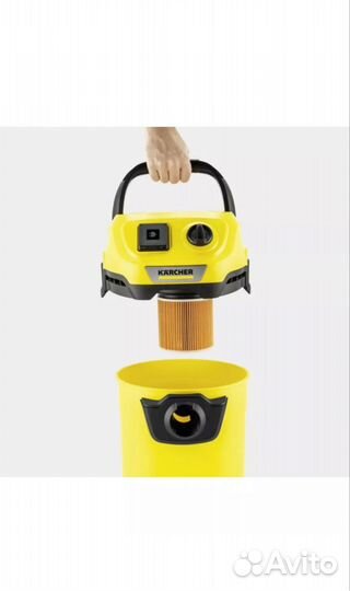 Профессиональный пылесос karcher WD 3