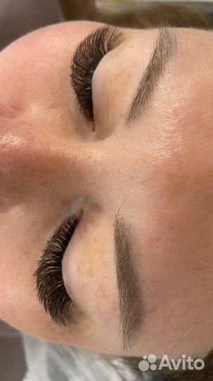 Наращивание ресничек обьем от 1 до 4 D
