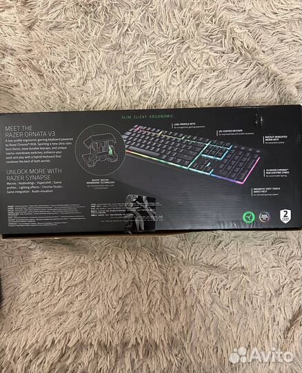 Механико-мембранная Клавиатура razer ornata V3