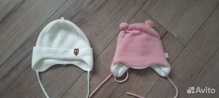 Комбо Шапки детские reima 36/38 и no name 42/44