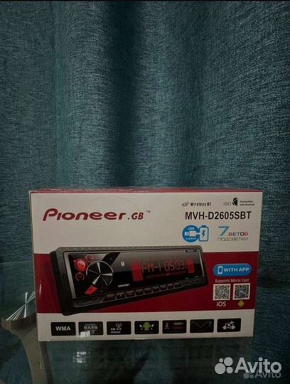 Магнитола pioneer с блютусом
