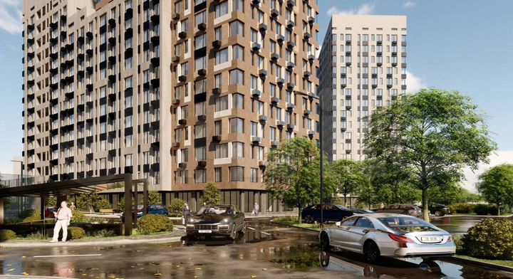 Квартира-студия, 32,7 м², 7/24 эт.