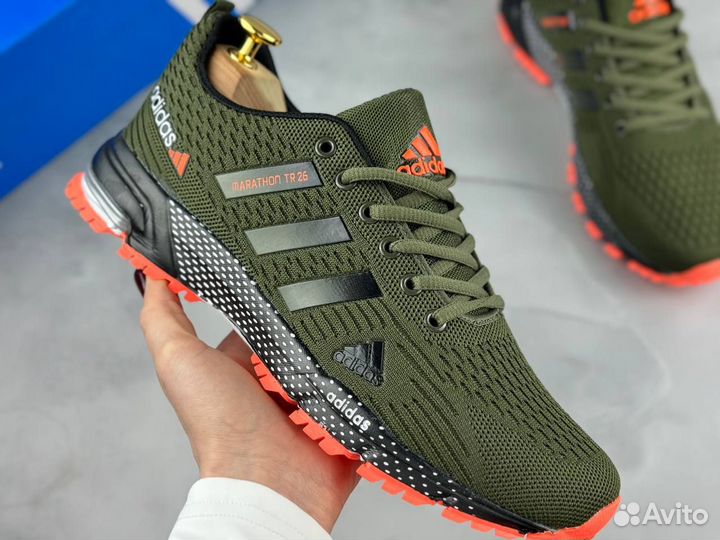 Мужские кроссовки Adidas Green Marathon