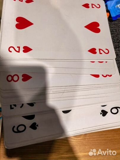 Игральные карты А4 ламинированые