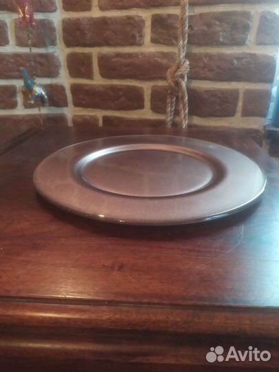 Тарелка 31 см aria IVV разные цвета