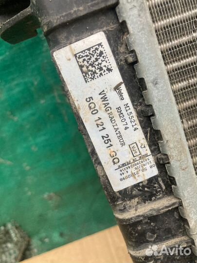 Радиатор основной Volkswagen Tiguan 2 2016+
