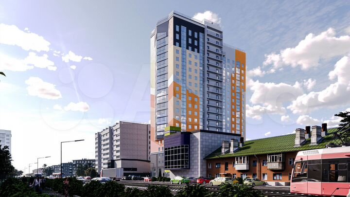 2-к. квартира, 54,4 м², 11/20 эт.