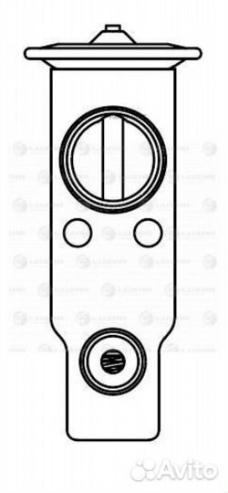 Клапан расширительный трв для а/м Mitsubishi Pajer