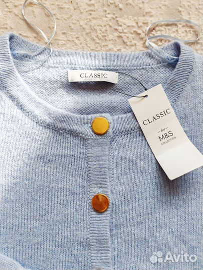 Новый джемпер M&C 48. юбка трикотажная 48