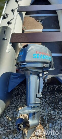 Лодка ривера максима 360.+ мотор 9.9 seanovo endur