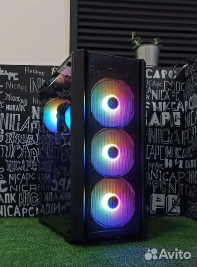 Игровой пк intel/1070ti 8gb/16b ddr4/ssd512