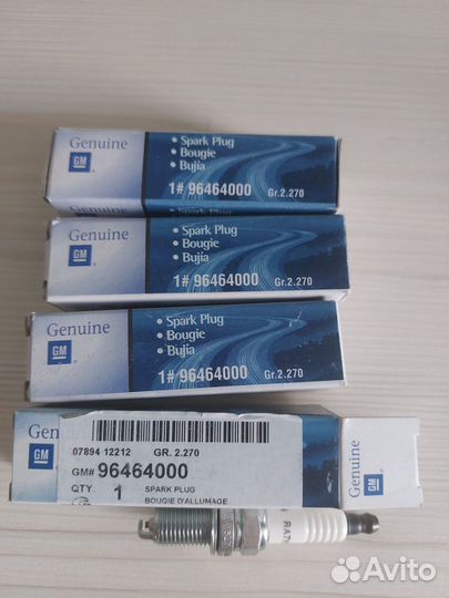Свечи зажигания GM 96464000 Aveo II
