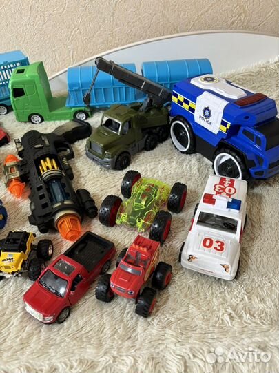 Детские машинки пакетом