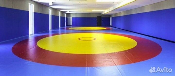 Борцовский ковер 6х6м