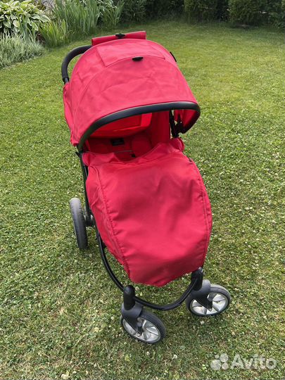 Прогулочная коляска Jetem Orion 4,0 красная