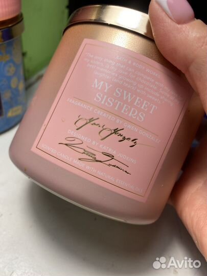 Bath and body works свеча лимитки