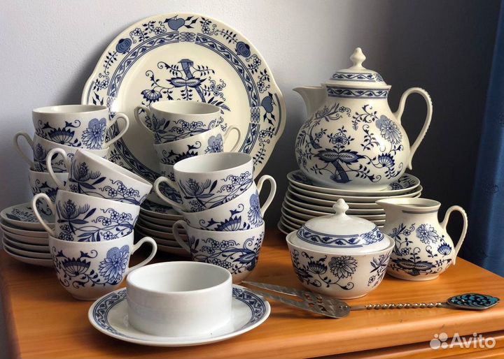 Сервиз чайный henriette bohemia Чехословакия