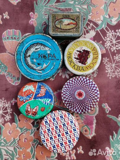 Баночка из под икры и конфет