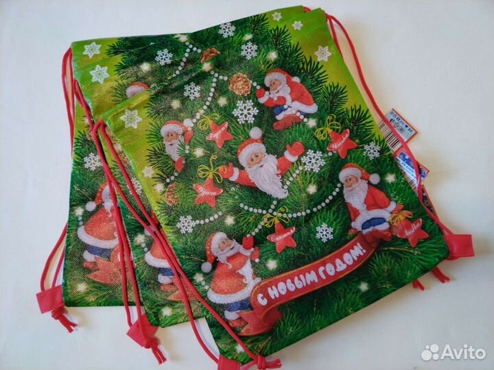Новогодний рюкзачок для сладкого подарка
