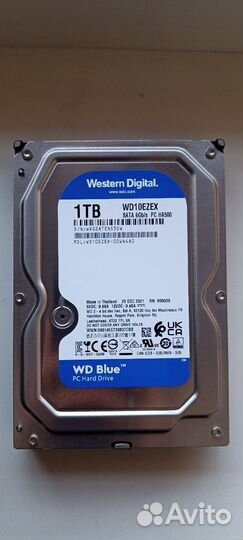 Жесткий диск 1 Тб wd