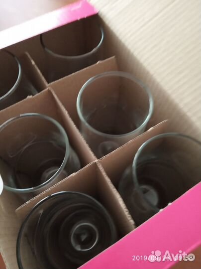 Продам бокалы для шампанского 6 штук