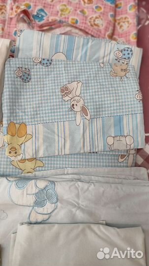 Детское постельное белье в кроватку (пакетом)