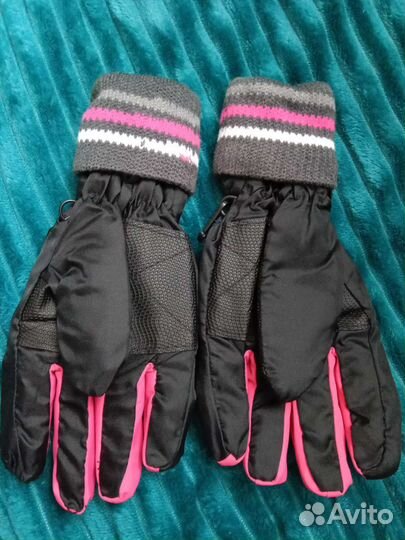 Перчатки зимние детские 10 лет