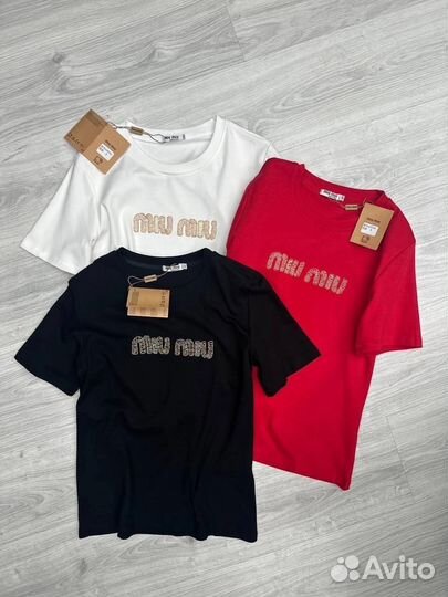 Футболка Miu Miu женская