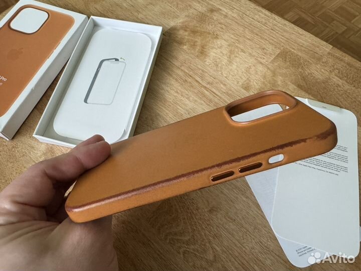 Apple leather case iPhone 13 pro (оригинал)