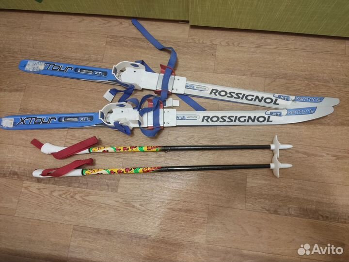 Беговые лыжи детские