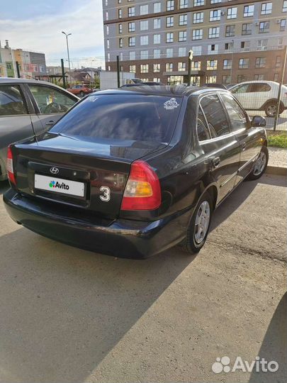 Hyundai Accent 1.5 МТ, 2008, 168 000 км
