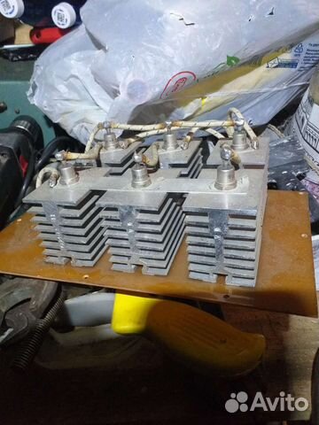 Диоды выпрямительные, мощные с радиаторами