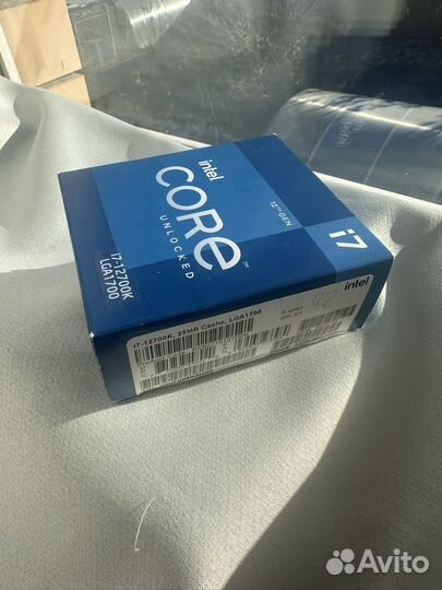 Процессор intel core i7 12700k