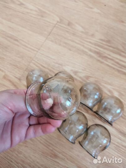 Банки медицинские стеклянные СССР