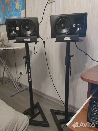 Студийные мониторы JBL 305p mkii, карта E-mu 0204