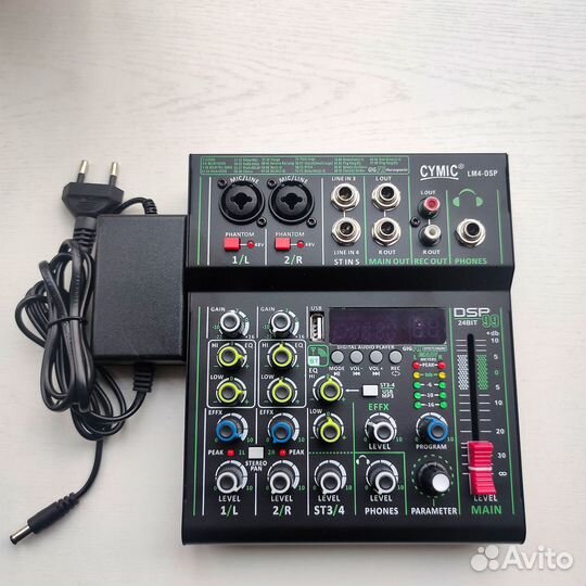 Микшерный пульт Сymic DSP 4 канала