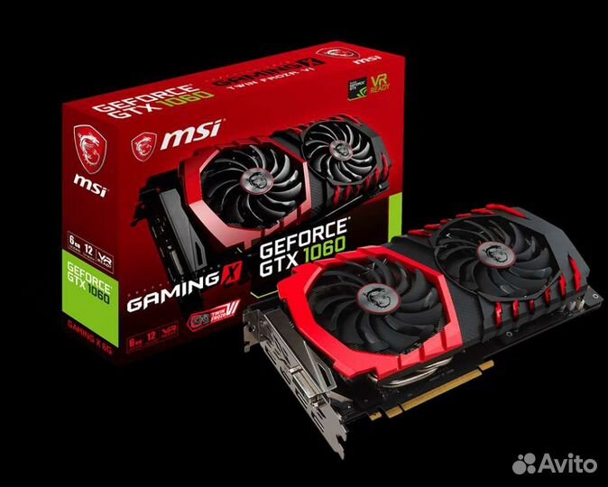 Видеокарта gtx 1060 6gb msi