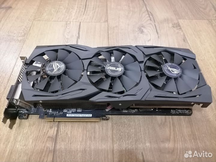 Видеокарта Asus rog strix gtx 1070ti 8 gb